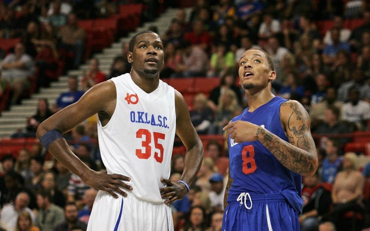 比斯利:遇到KD才知道有人这么热爱篮球 他让我也爱上了打球